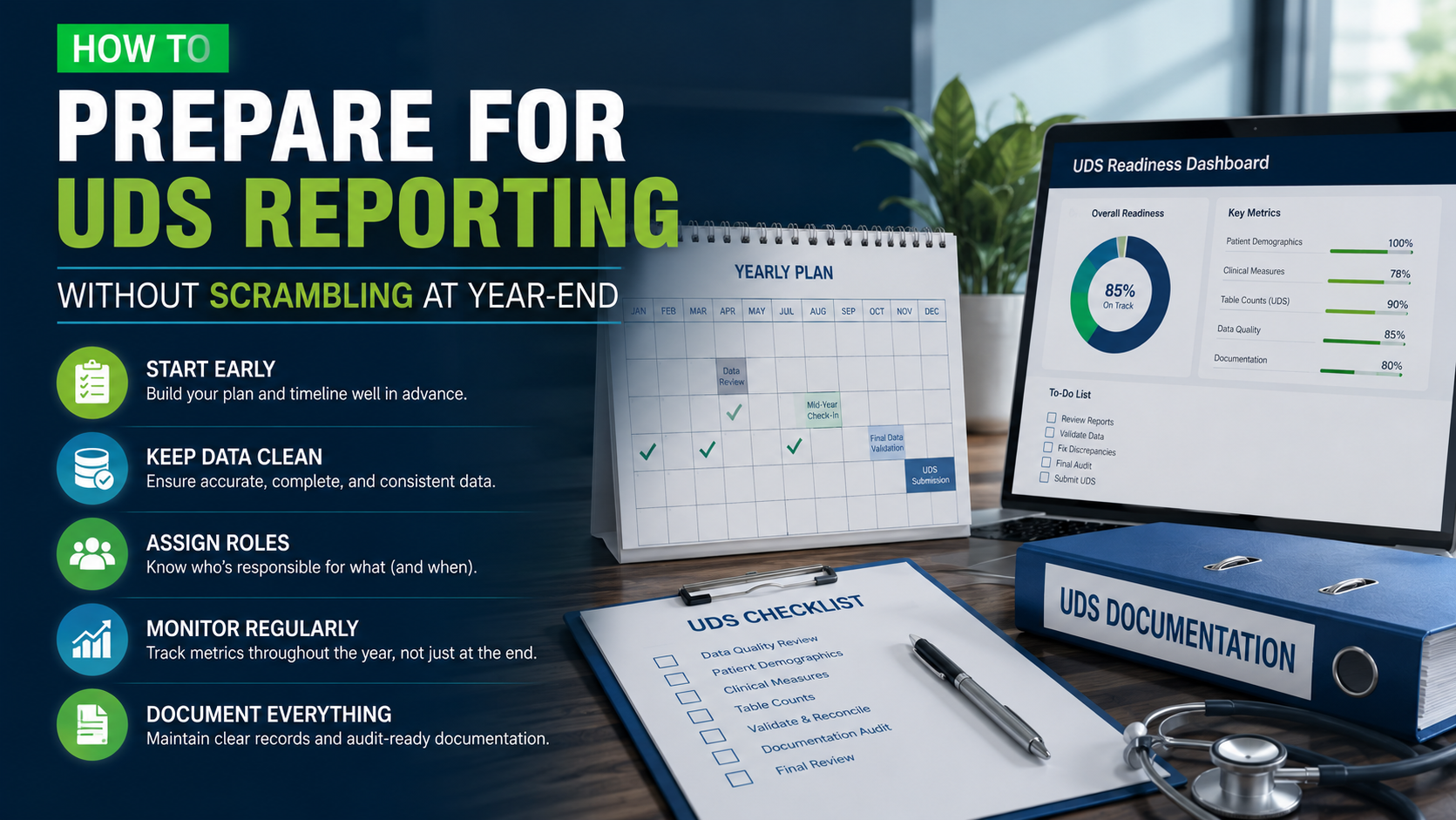 How to Prepare for UDS Reporting Without Scrambling at Year-End